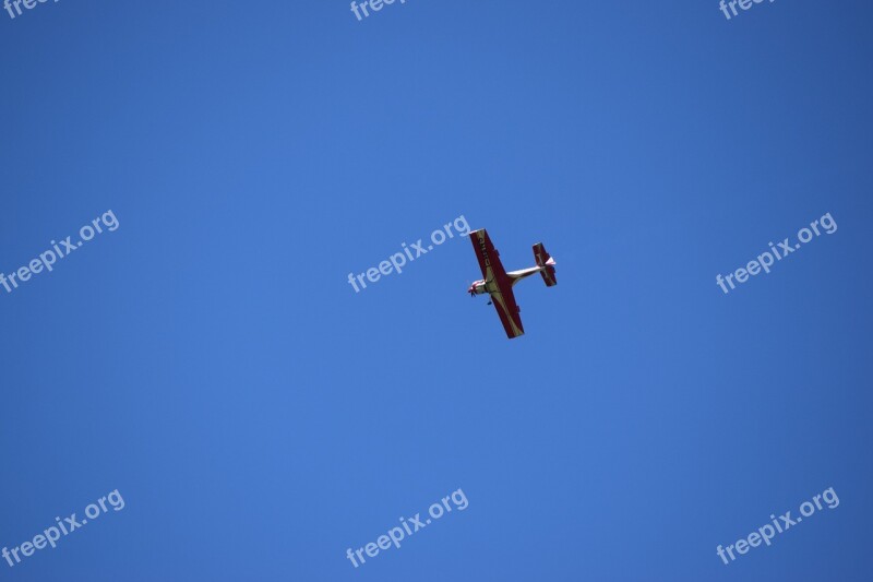 Plane Airplane Acrobatic Stunt Plane Evolution