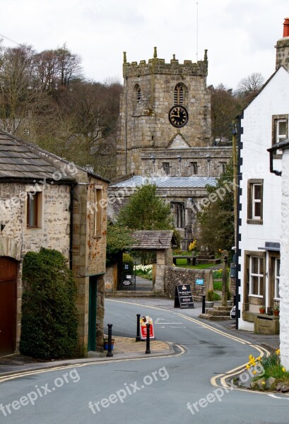 Church Giggleswick Yorkshire Architecture Village