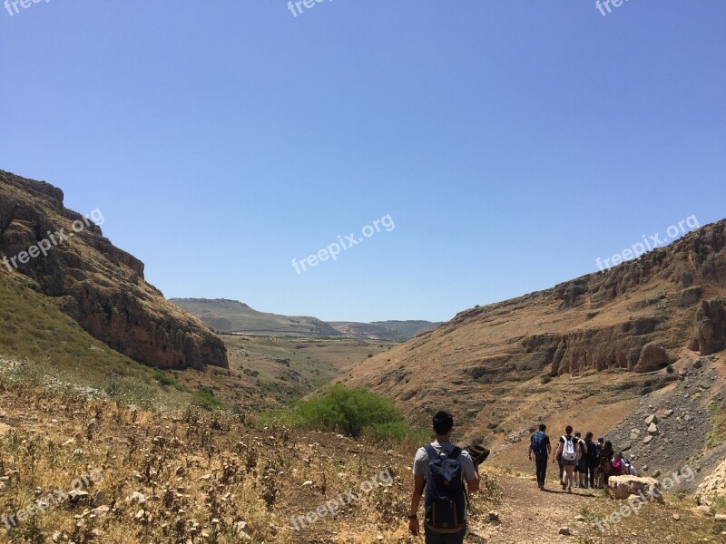 Valley Sea Of Galilee Nature Israel Free Photos