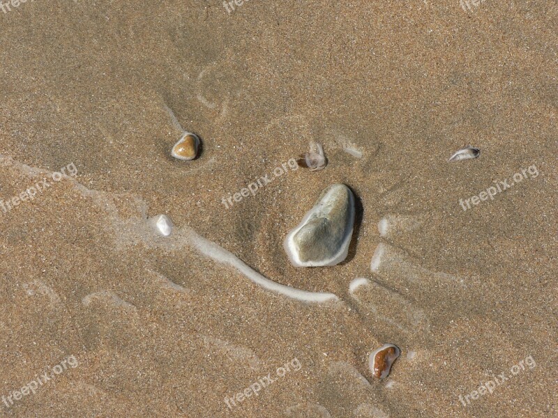 Beach Sand Sea Sandy Beach Summer