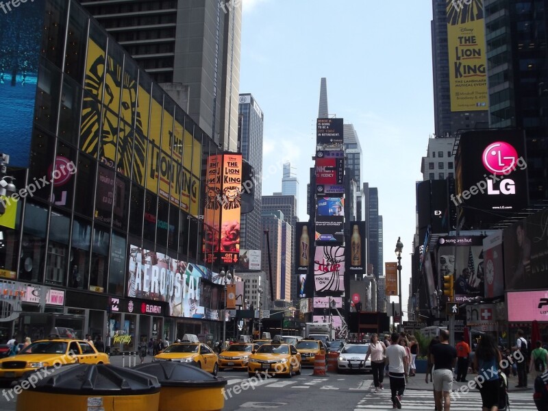 New York Times Square Travel Manhattan America