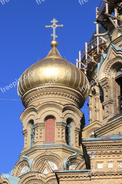 Latvia Karosta Cathedral Russian Orthodox