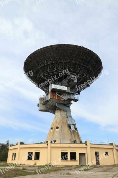 Latvia Irbene Soviet Radio Telescope