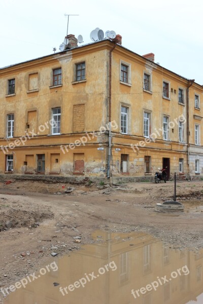 Latvia Daugavpils Architecture Fort Streetscene