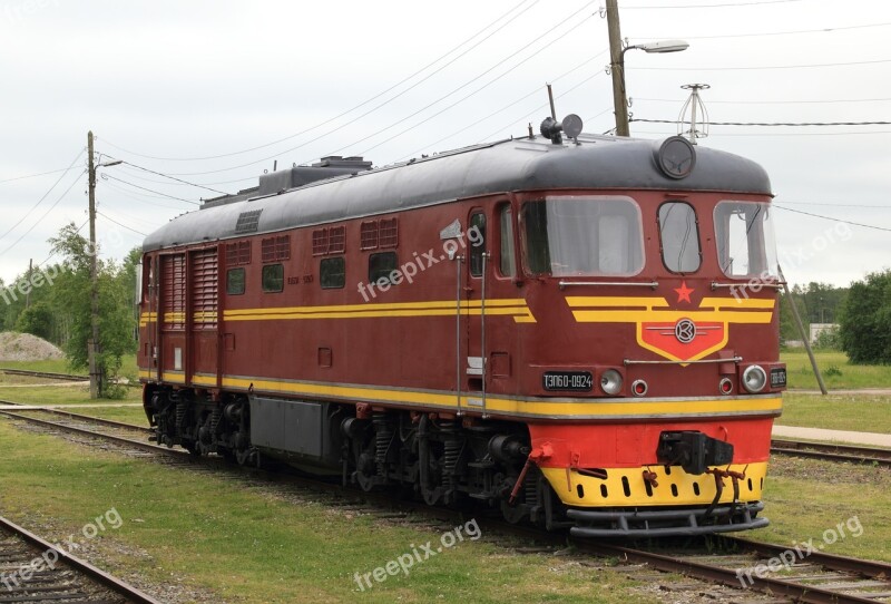 Estonia Haapsalu Railway Museum Train