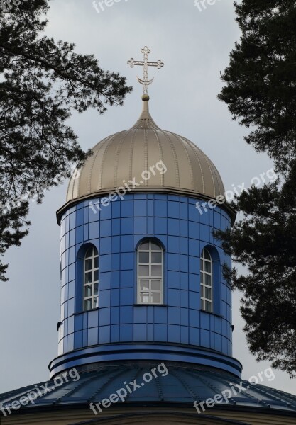 Lithuania Visaginas Church Tower Free Photos