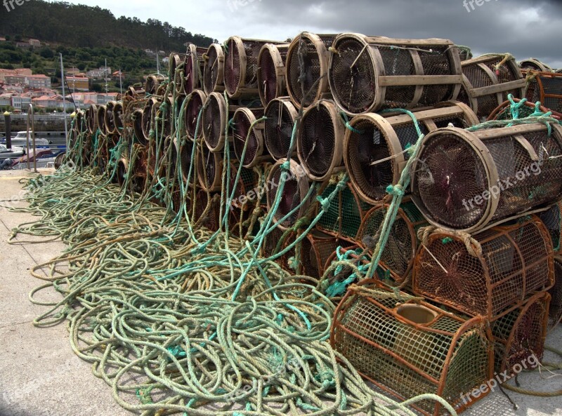 Creels Fishing Fishing Port Free Photos