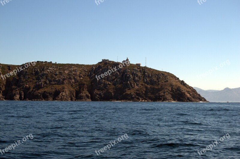 Cape Finisterre Sea Galicia Spain Costa