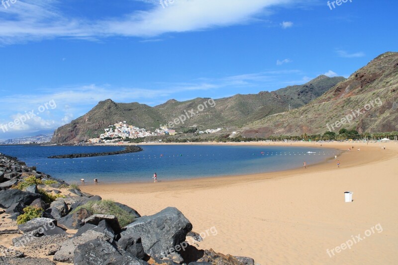 Beach Sand Ocean Coast Water