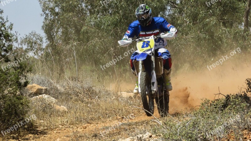 Scramblecross Motocross Sport Race Dirt