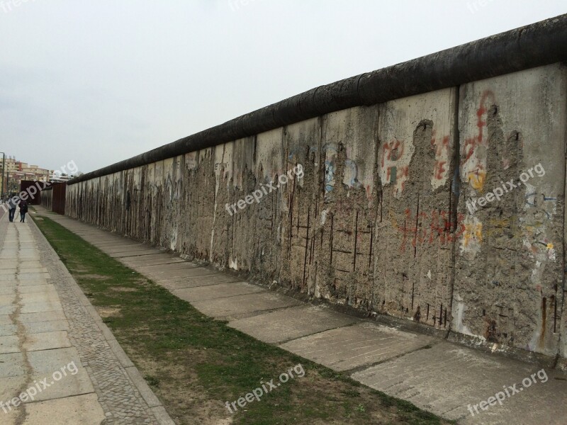 Wall Monument Berlin Historic Building Free Photos