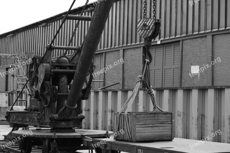 Technology Port Hamburg Loading General Cargo