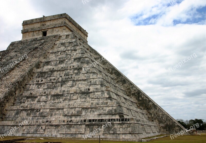 Architecture Maya Mexico Pyramid Culture