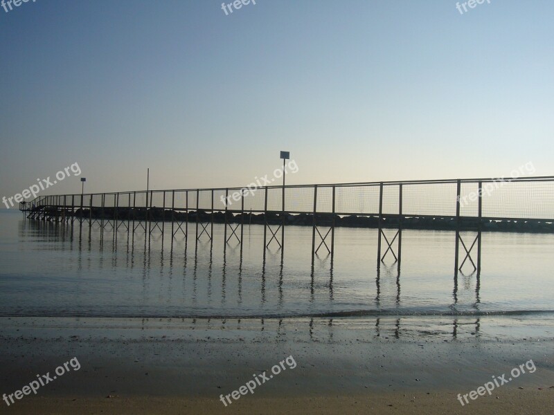 Beach Sand Jetty Sea Free Photos