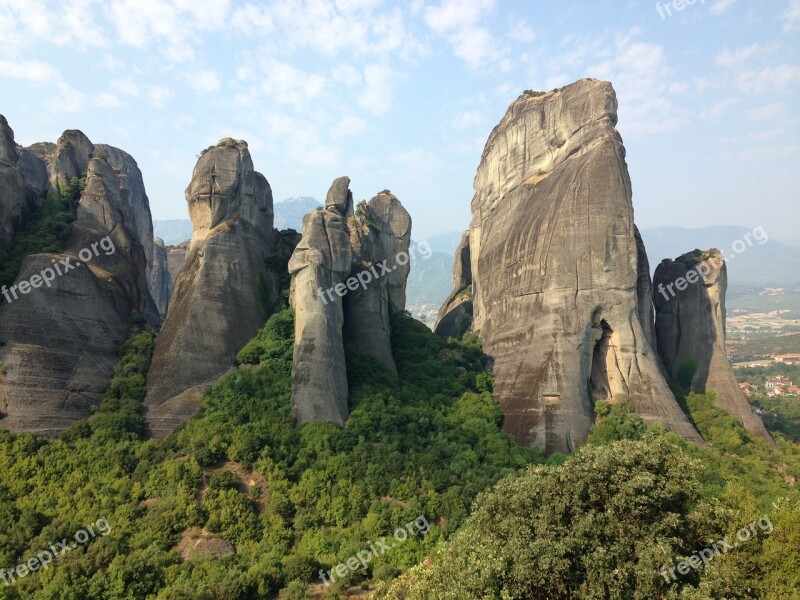 Meteora Greece Kalambaka Free Photos