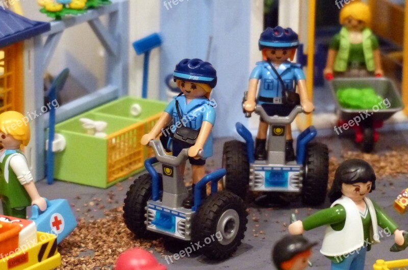 Playmobil Exhibition Toys Figures Police