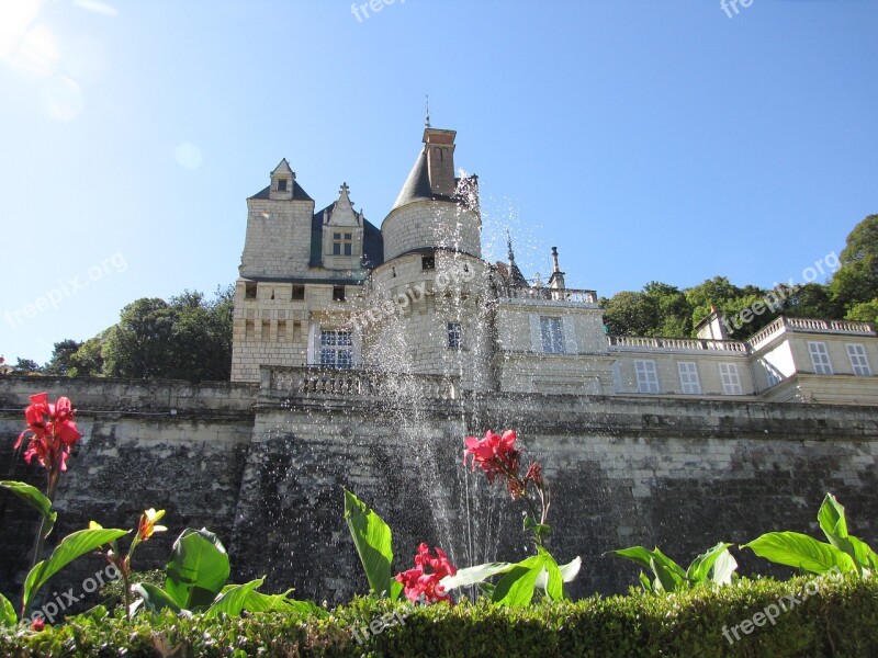 Castle Rigby-usse Loire Valley France Free Photos