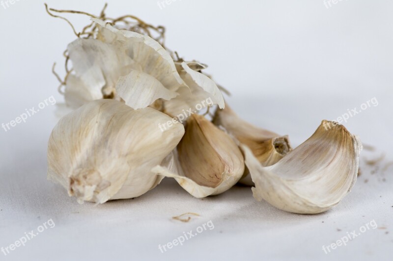 Garlic Cloves Of Garlic Condiment Kitchen Vegetable