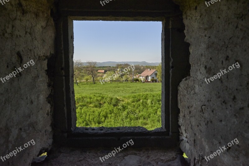 Window View New World Basket Case Nature