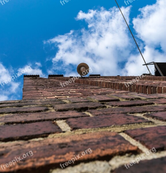 Wall Brick Red Bricks Masonry