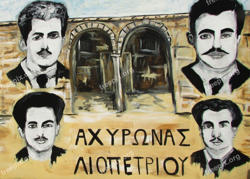 Cyprus Liopetri Graffiti Heroes Achyronas