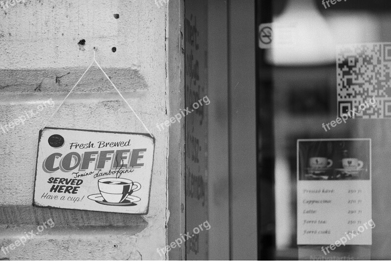 Coffee Fresh Sign Drink Hot