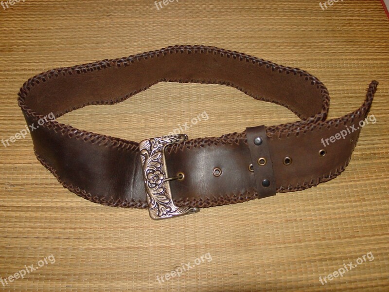 Belt Skin Leather Goods Buckle Free Photos