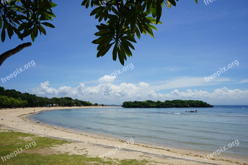 Indonesia Bali Beach Sand Free