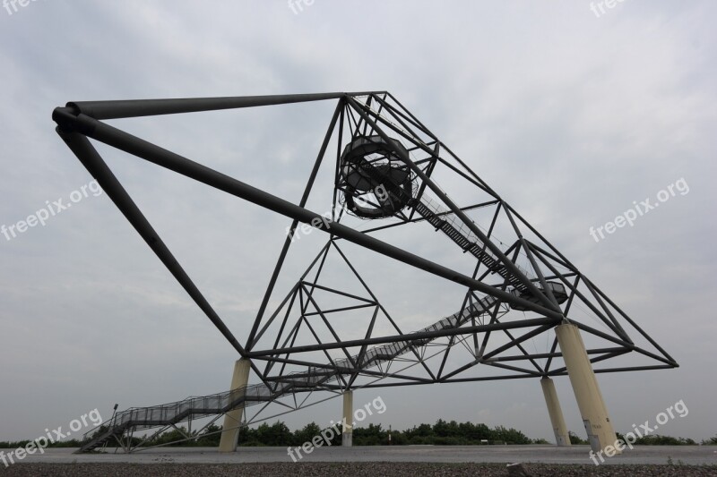 Germany Bottrop Tetraeder Viewing Platform