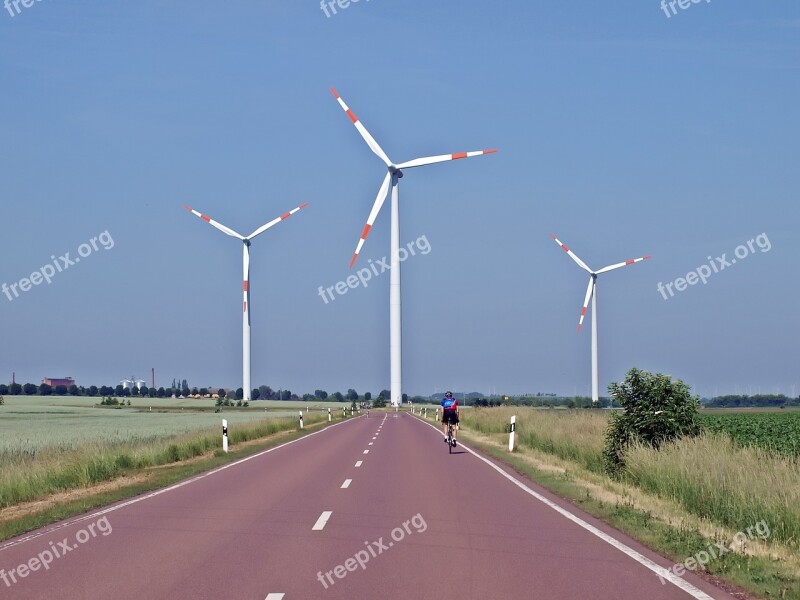 On The Road Driver Windräder Road Drive