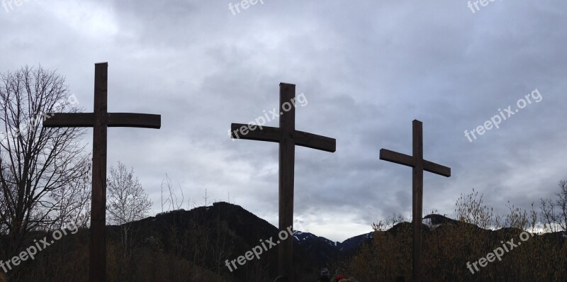 Faith Crosses Death Religion Christianity