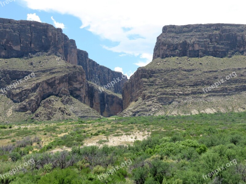 Rio Grande River Border Rio Grande