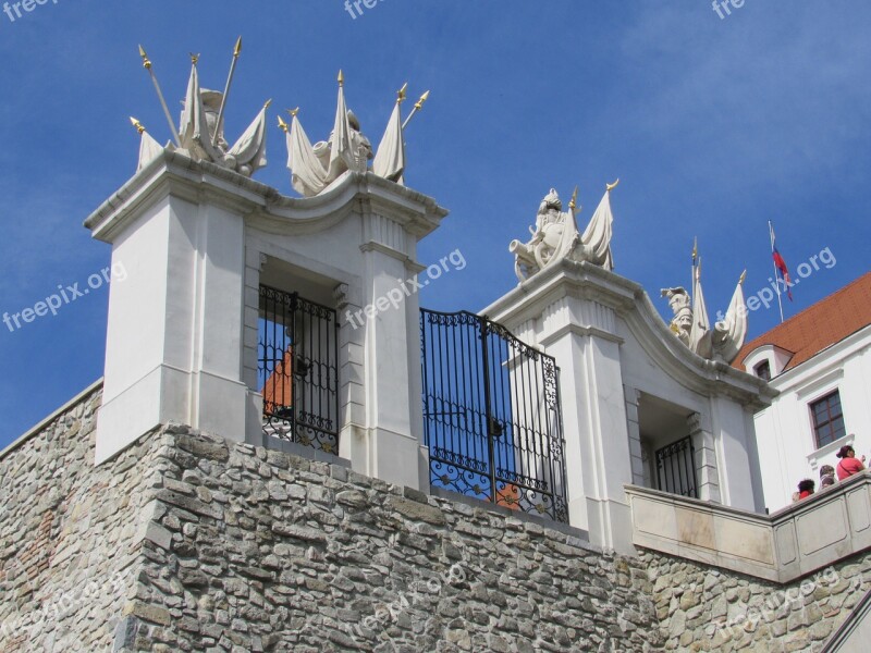 Castle Bratislava Slovakia Old Town Medieval Architecture