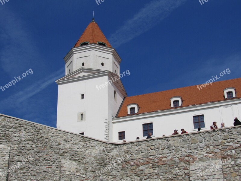 Castle Bratislava Slovakia Old Town Medieval Architecture