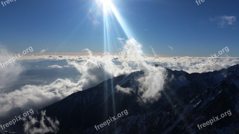 Nature Mountains Slovakia The Sky Country