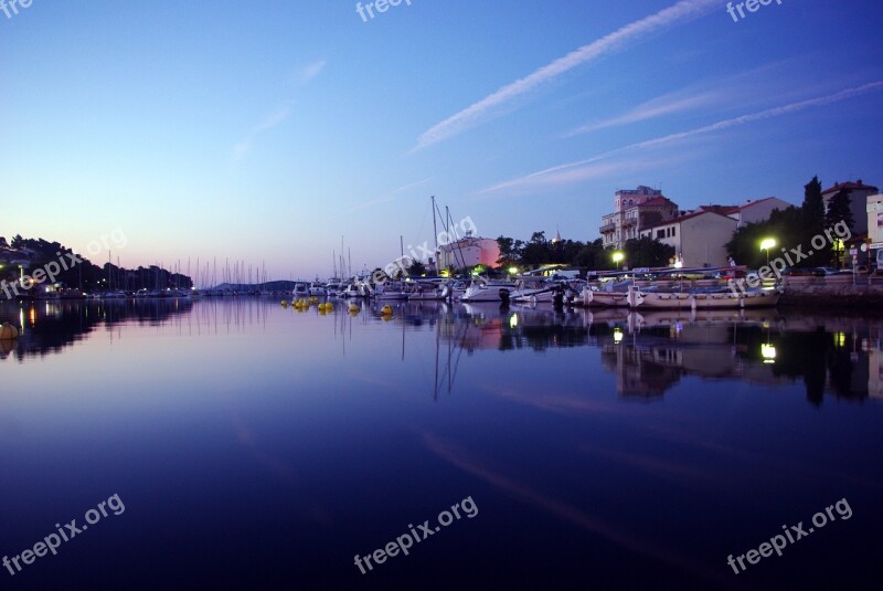 Island Of Rab Port Croatia Sea Photo