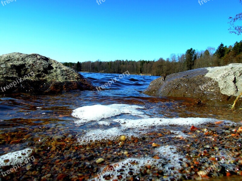 Finnish Water Pond Lake Beach