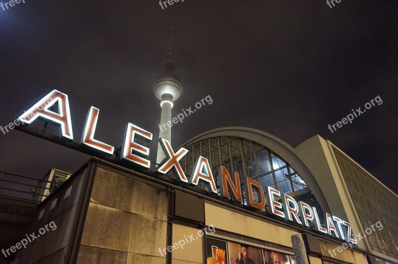 Alexanderplatz Berlin Germany Architecture Europe