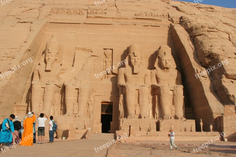 Egypt Aswan Abu Simbel Nile River