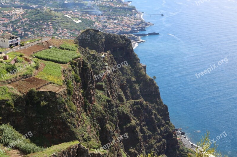 Madeira Point Of View Sea Side Portugal