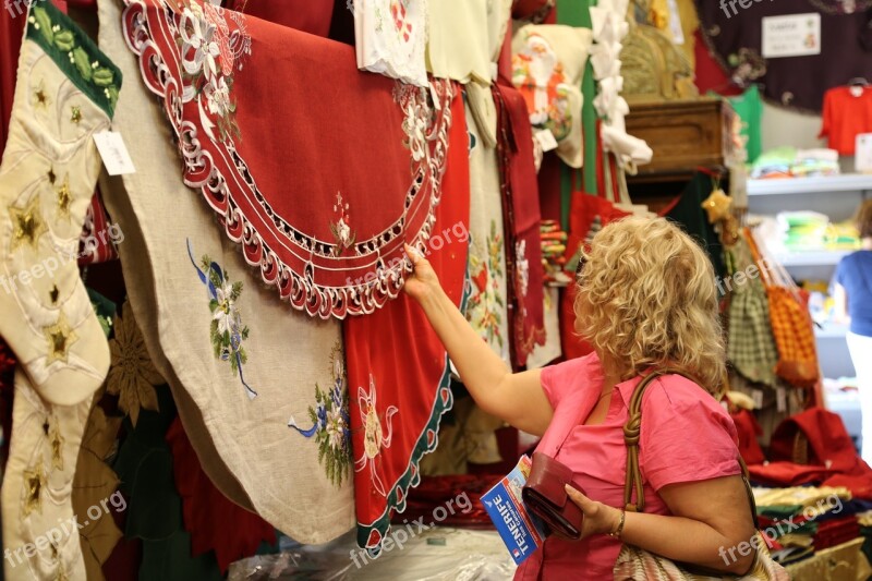 Madeira Crafts Souk Market Tablecloth