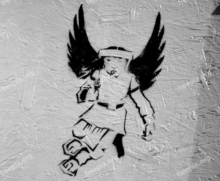 Graffiti Printing Mark Angel Asia