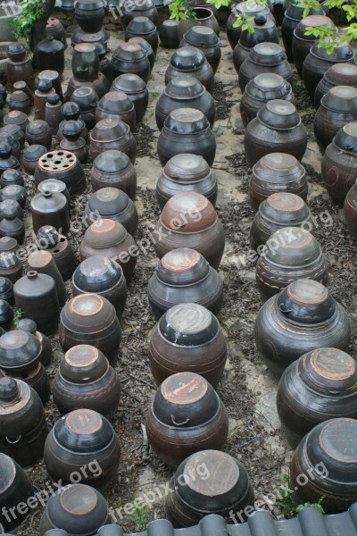 Korea Pots Traditional Pots Free Photos