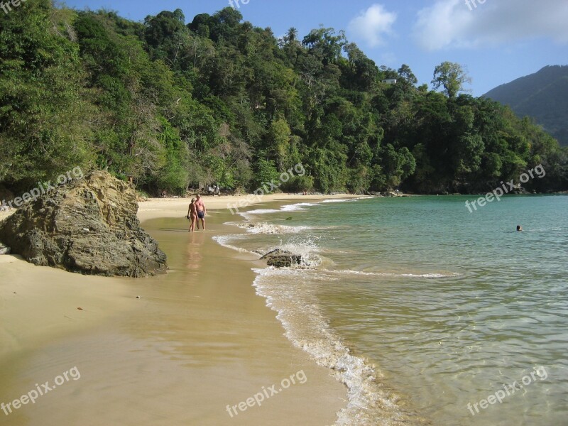 Tobago Beach Caribbean Sea Leasure