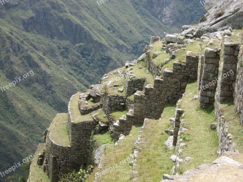 Machu Picchu Peru Inca Free Photos