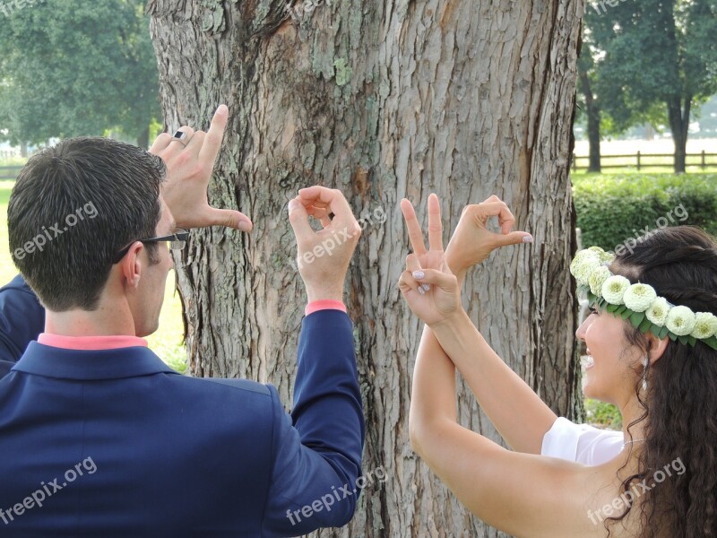 Love Wedding Couple Groom Bride