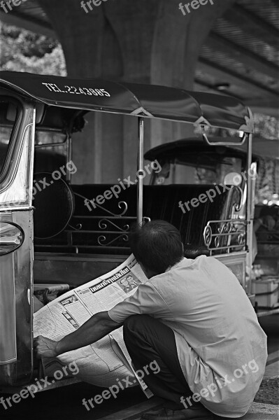 Thailand Bangkok Tuk Tuk Asia Thai