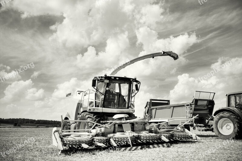 Agricultural Machine Combine Harvester Tractor Arable Harvest