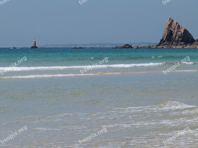 Brittany France Sea Atlantic Coast Coast