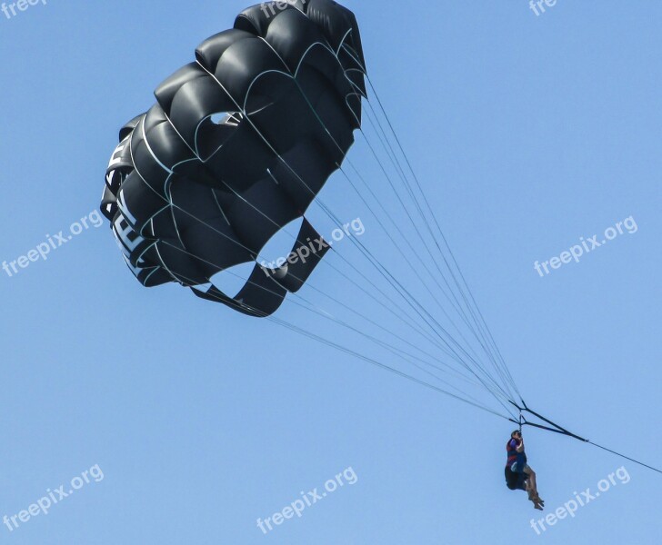 Paragliding Sea Sport Fly Sky Extreme